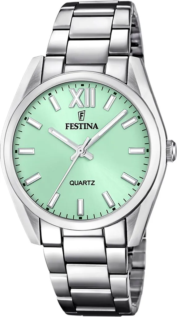Montre étanche Festina F20622/7 - Cadran vert et verre minéral