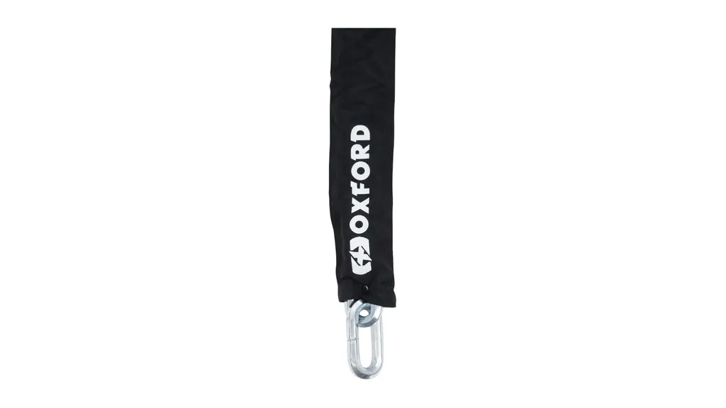 Chaîne antivol moto Oxford Monster 200cm pour attache point fixe et garage