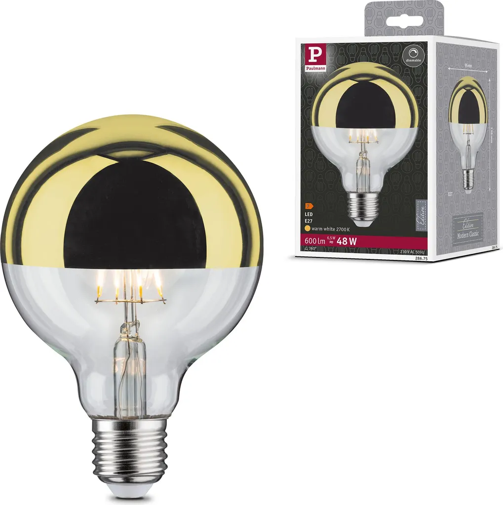 Lampada Paulmann Modern Classic LED Globo | Lusso e Atmosfera 230V E27