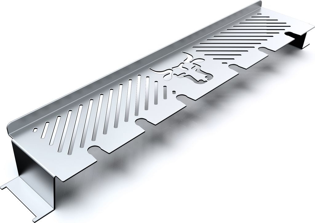 Warmhalterost | passend für Weber Gasgrill 200er / 300er Serie | Edelstahl, Größe:3xx Serie