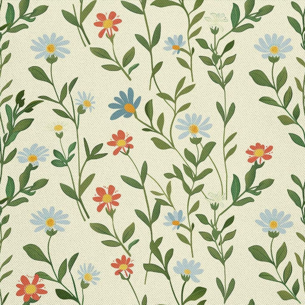 OUTDOOR DEKOSTOFFE OXFORD - Motiv Frühling I DX7109