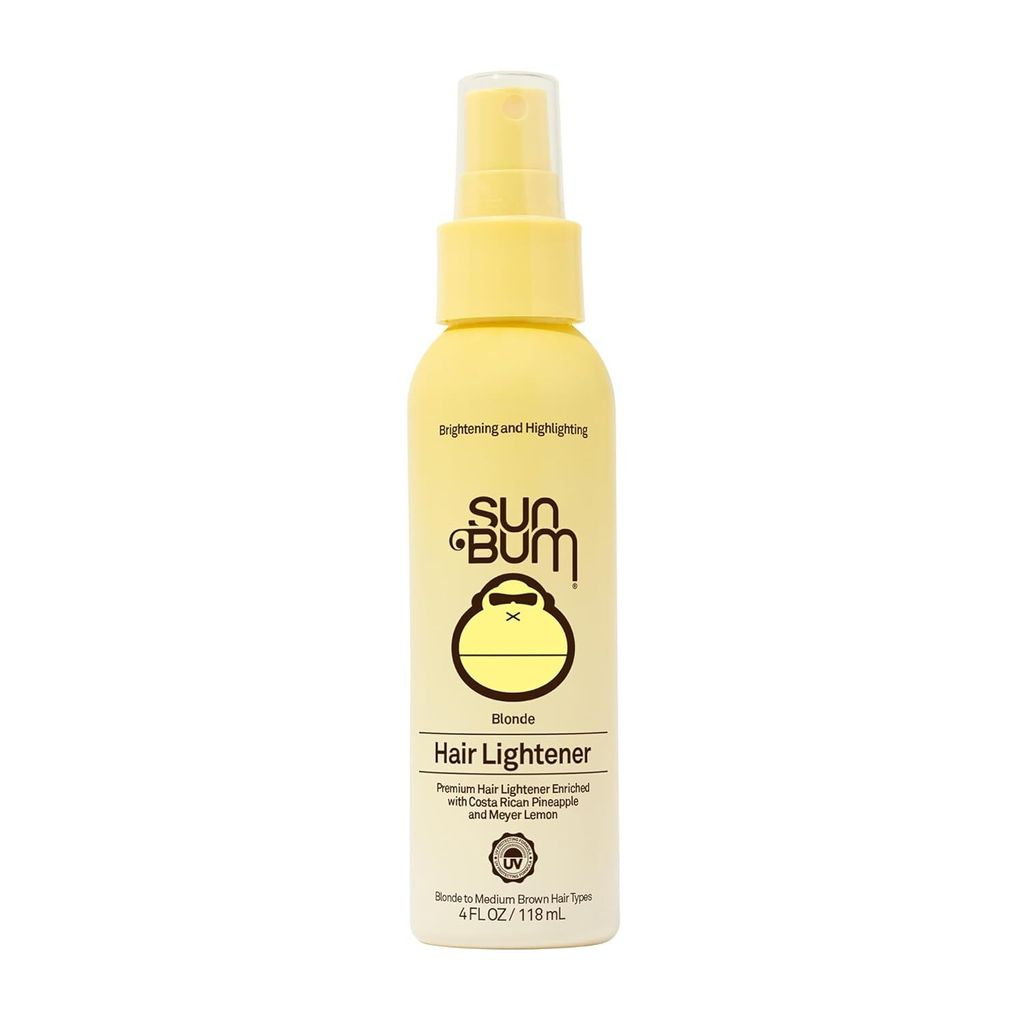 Sun Bum Blonde Formula Haaraufheller Spray, 118 ml – natürliches Highlighting-Spray für alle Haartypen, parabenfrei, mit Honigduft