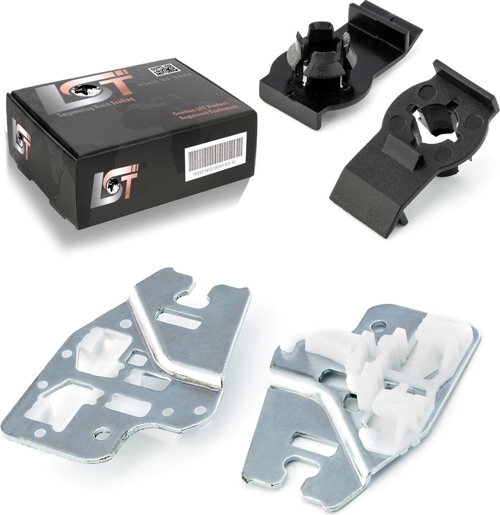 Fensterheber Reparatursatz Set Metall Gleitstücke VL / VR für BMW 3er E46