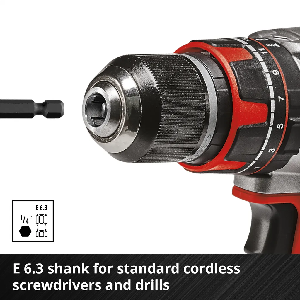 Coffret de perçage bois Einhell 16 pièces pour perceuses et visseuses - 16