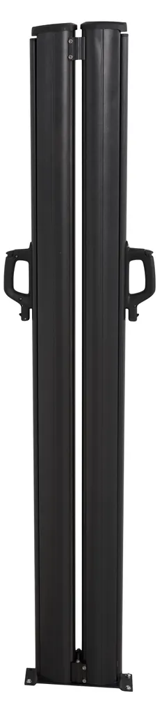 Paravent Double Kim 6m Noir - Solution Anti-vis-à-vis et Coupe-vent Efficace