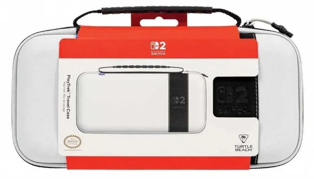 Mallette de transport rigide pour Nintendo Switch 2 en EVA blanc TPU