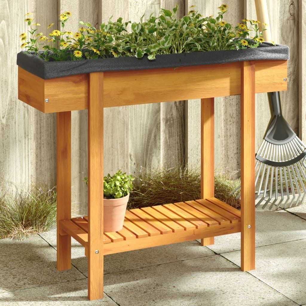 Maison Exclusive - Hochbeet 90x30x75 cm Massivholz Akazie