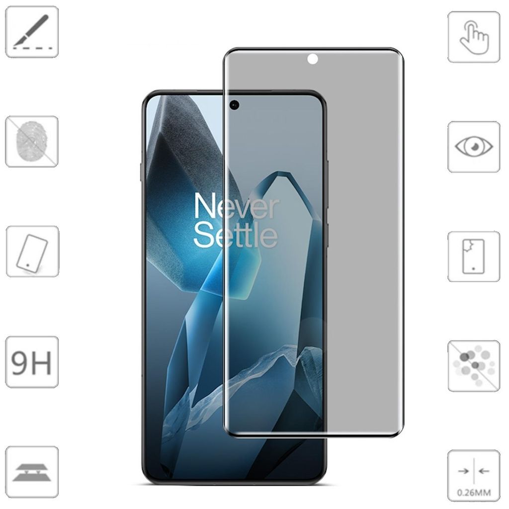 Ochranná fólia z tvrdeného skla 1x 4D Privacy Display Full Obrázok produktu 