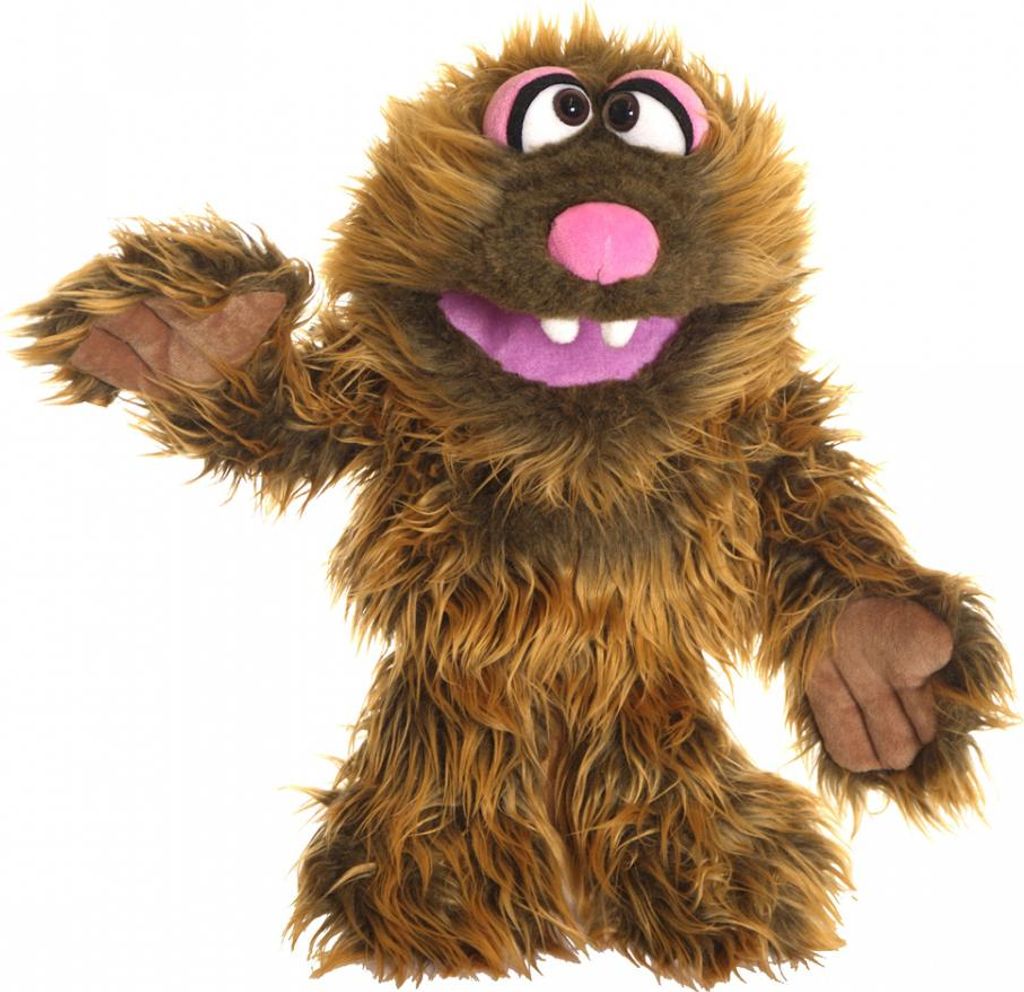 Zoff Kuschelmonster Bauchredner Handpuppe