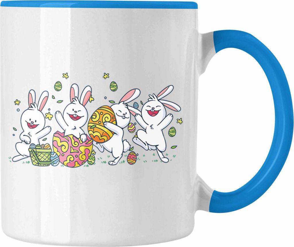 Trendation - Tasse Ostern Tanzen Ostergeschenke Kinder Produktbild 