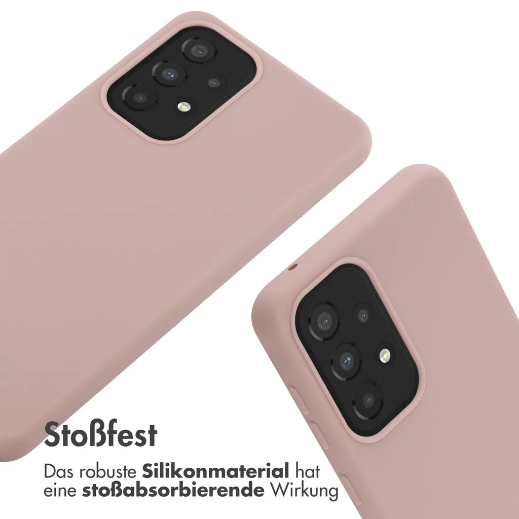 Offerta Cover iMoshion Samsung A33 Rosa Sabbia con Cinturino - 6