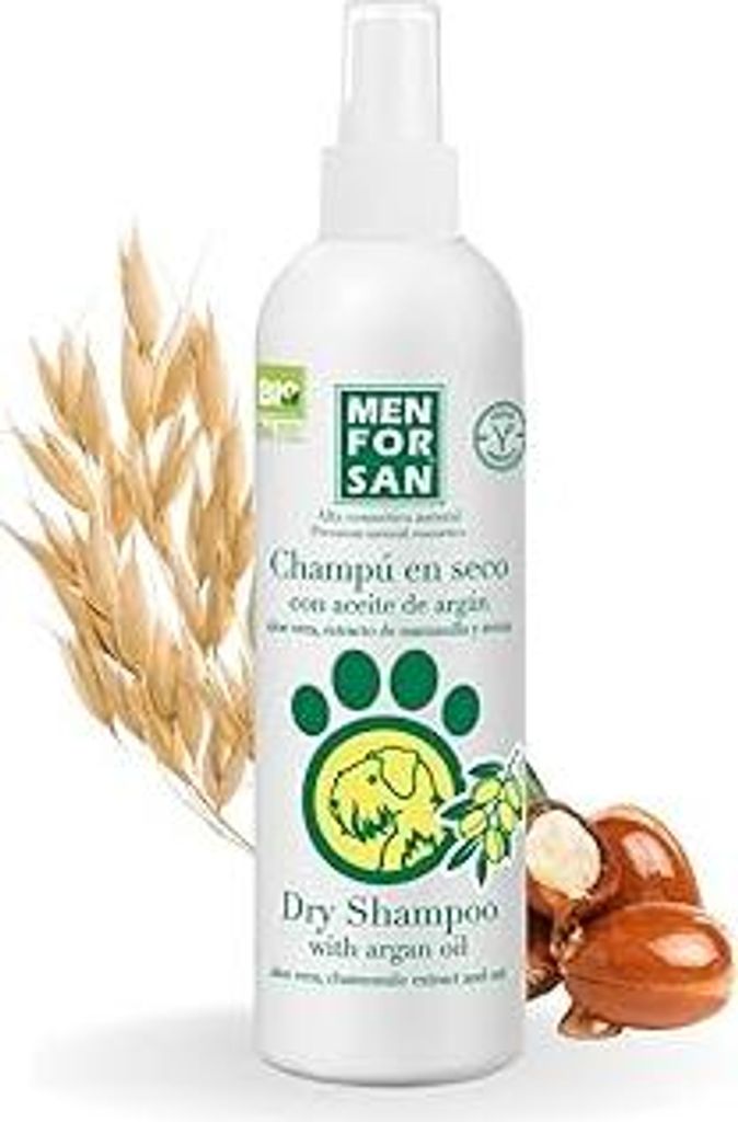 MENFORSAN Arganöl Trockenshampoo für Hunde 250ml