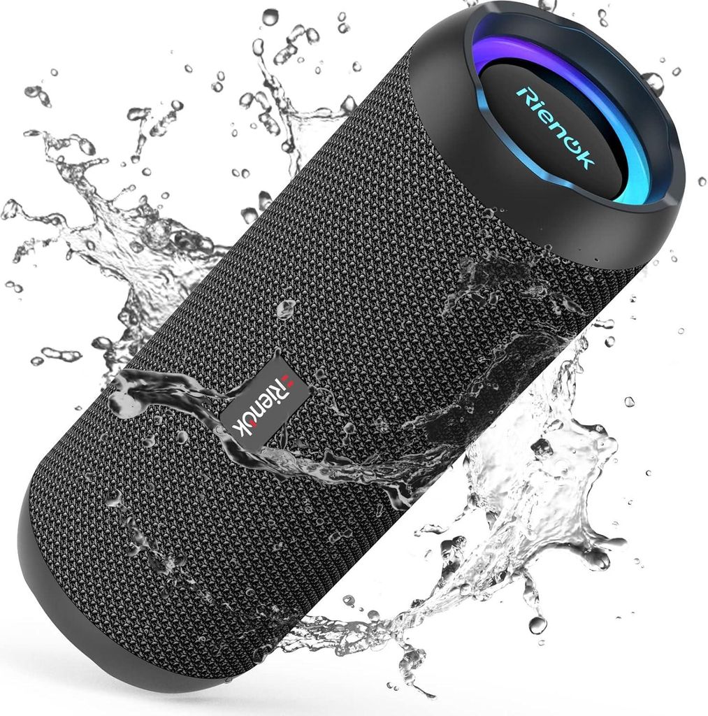 RIENOK Bluetooth Lautsprecher 40W mit Licht, Bluetooth 5.3, Produktbild 