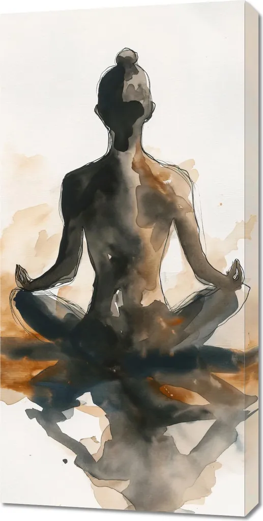 Tableau Image 50 x 100 cm La paix de l'âme grâce à ta tranquillité