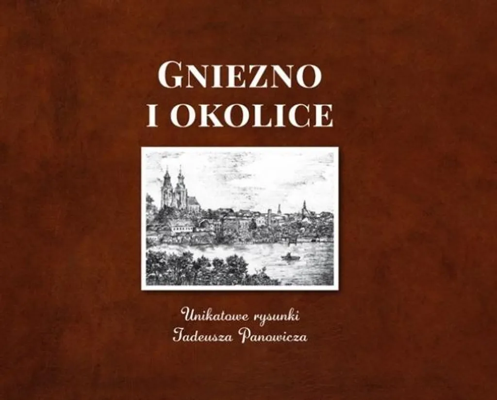 Gniezno i okolice - Dessins uniques faits main du patrimoine de Pologne