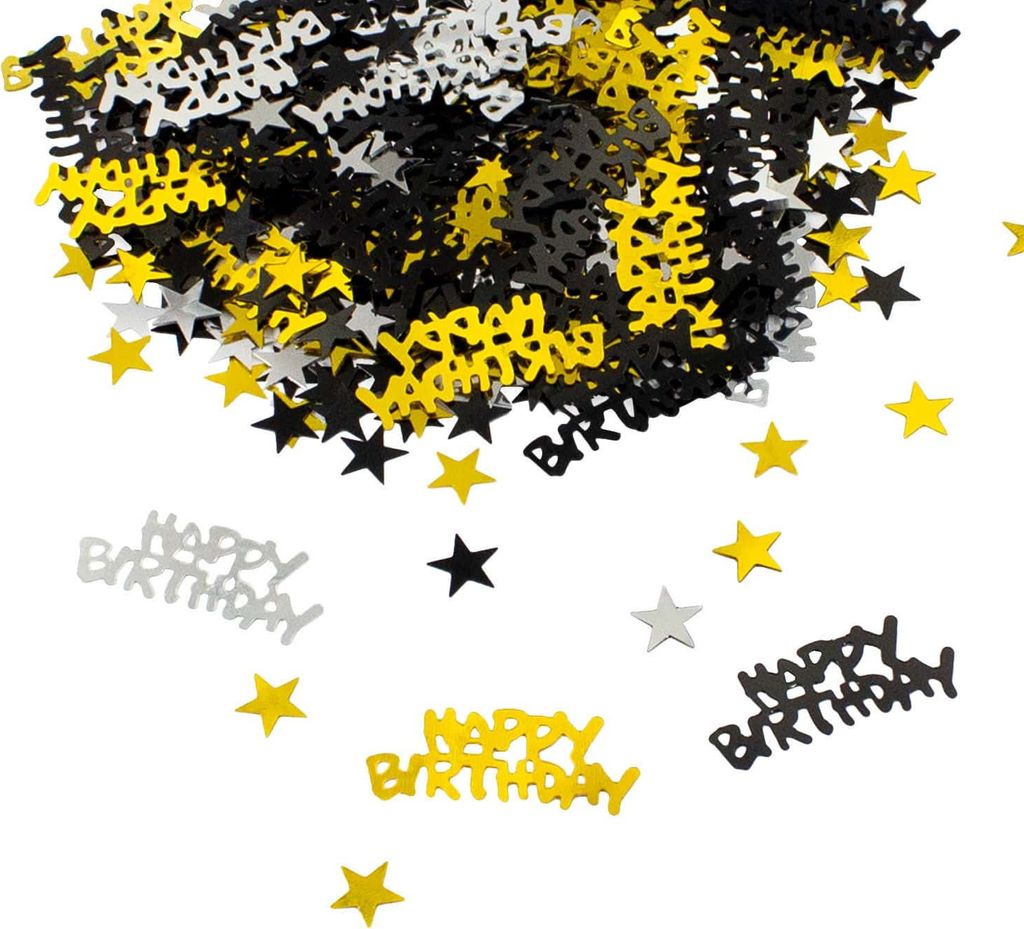 Oblique Unique Konfetti Happy Birthday Geburtstag Jubiläum Produktbild 