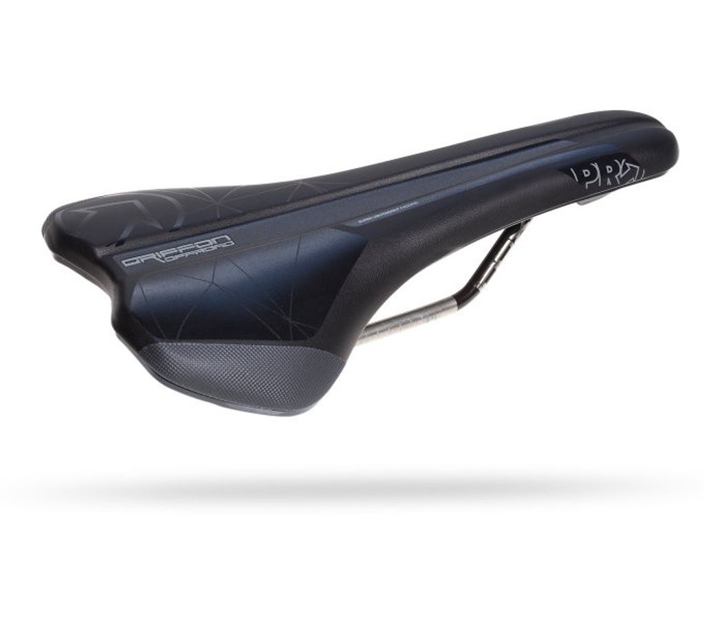 GRIFFON Fahrradsattel Edelstahl Offroad 275 x 132 mm 225g schwarz