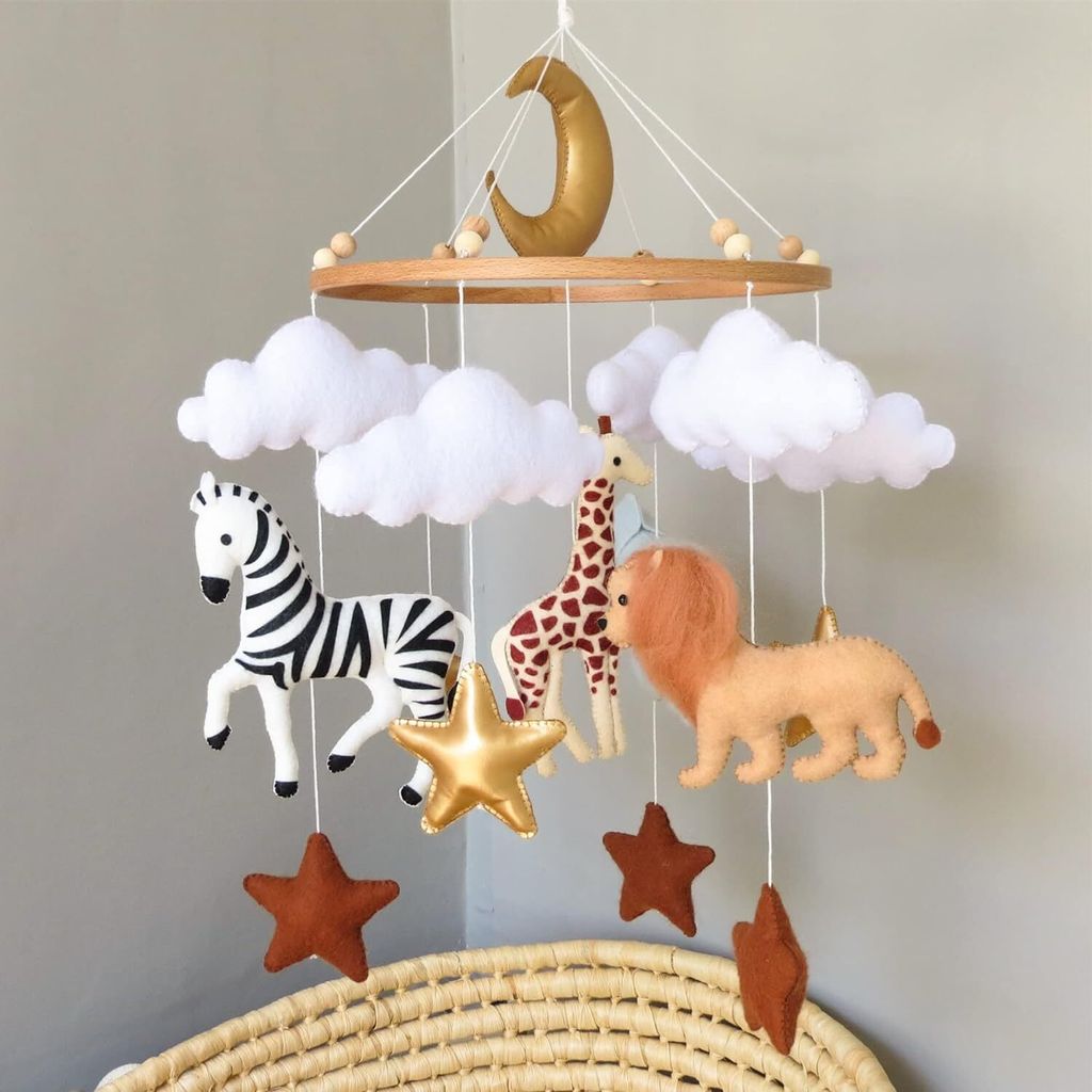 Baby mobile giraffe online