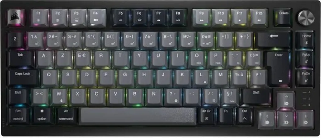 Clavier Corsair K65 PLUS - Idéal pour le Gaming Sans Fil et le Télétravail