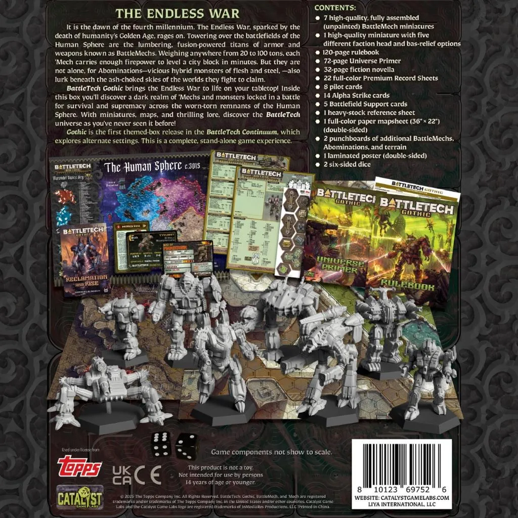 Jeu de Plateau BattleTech Gothic Édition Anglaise avec Figurines Mecha - 2