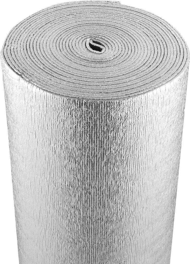 Film isolant thermique réfléchissant 15mx122cm et épaisseur de 5,5mm