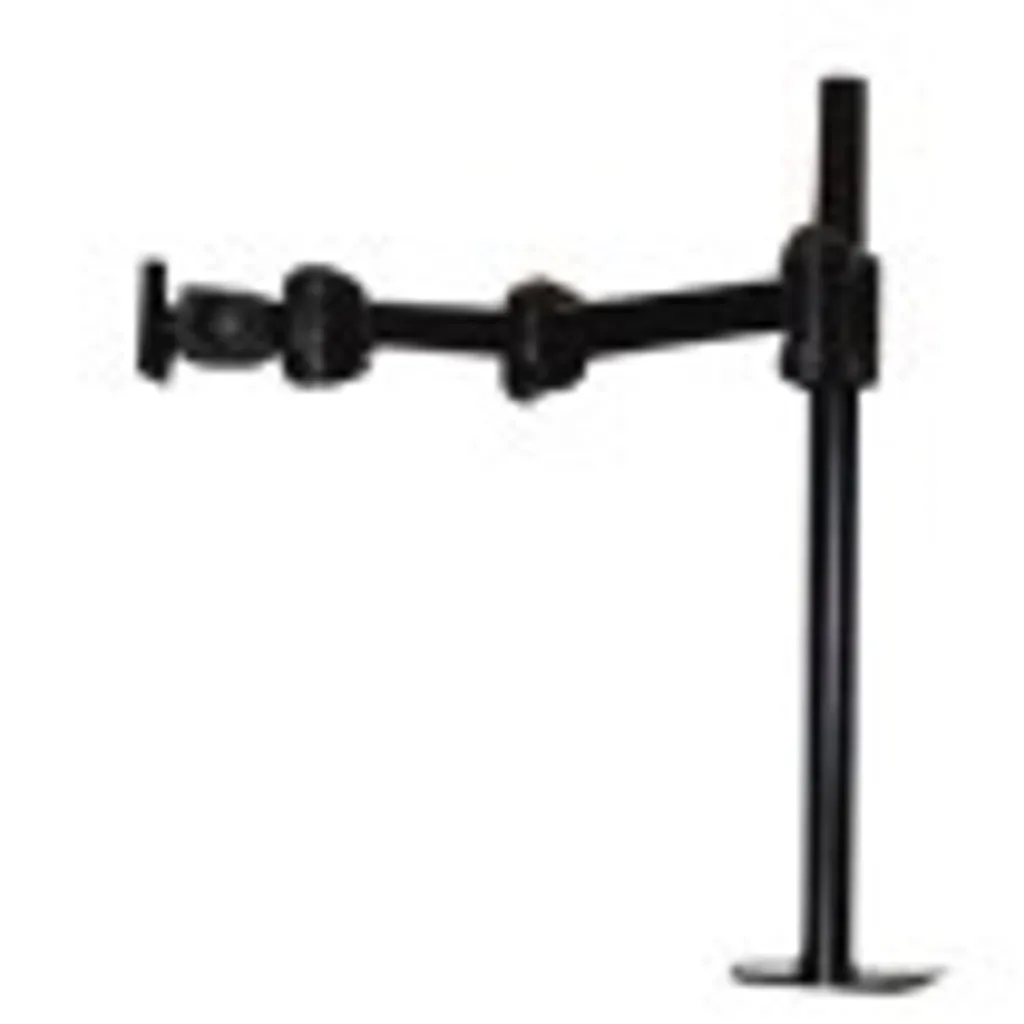 Support de Moniteur pour Télétravail 10-30 Pouces Orientable Noir Robuste - 10
