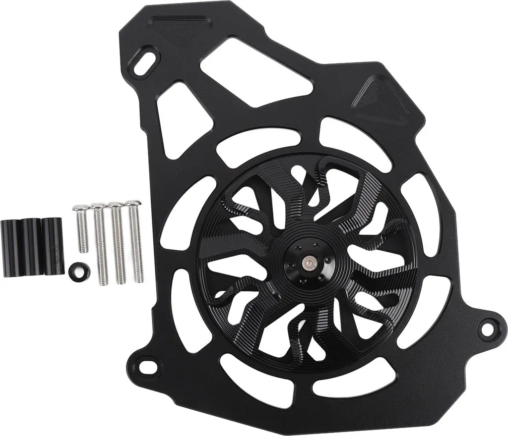Protection de radiateur noire en aluminium pour Yamaha NMAX NVX 155