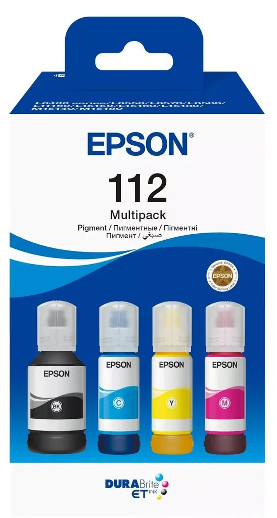 Encre Epson C13T06C64A Haute Qualité Pack Original 4 Couleurs pour Bureau