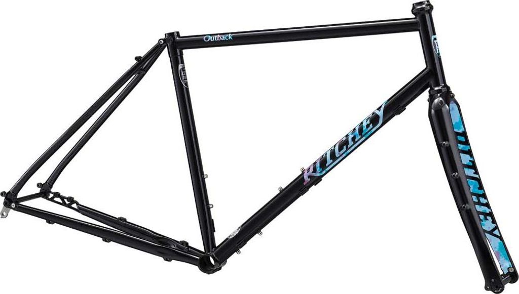 Ritchey Outback 2025 Gravel-rahmen Schwarz XL Schwarz XL