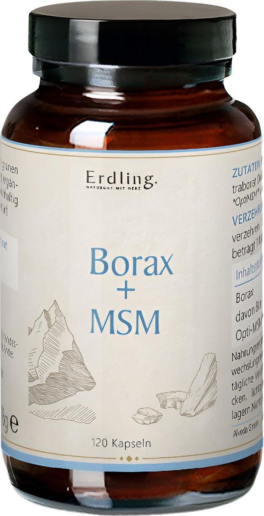 Borax Optimsm+Natriumtetraborat Kapseln Erdling 120 St Produktbild 