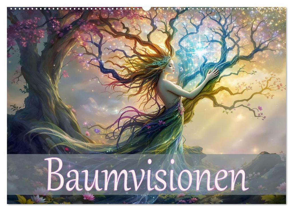 Baumvisionen (Wandkalender 2027 DIN A2 quer), CALVENDO Monatskalender