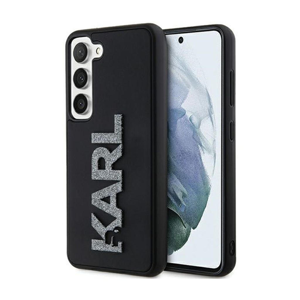 Hülle für Samsung Galaxy S23 - Karl Lagerfeld 3D Rubber Produktbild 