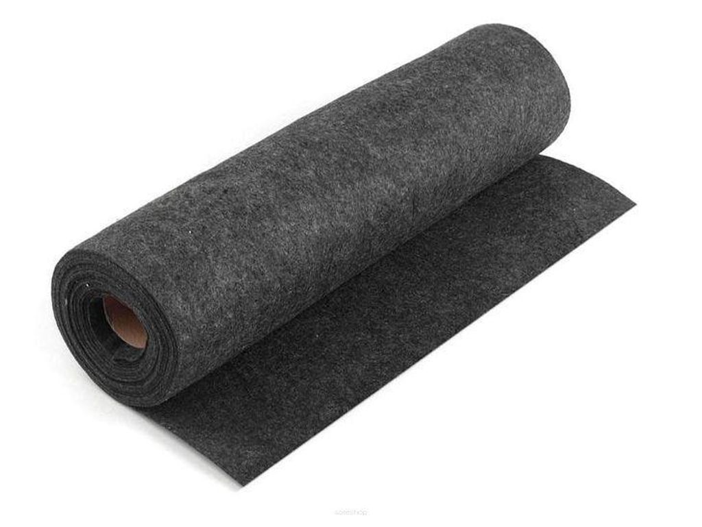 Plst na metry grafitová 50x150 cm - 4 mm silná polyesterová Obrázek produktu 