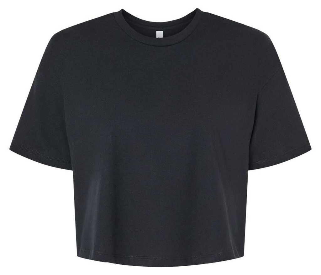 Bella + Canvas - kurzes T-Shirt für Damen FK1889 (XL) (Schwarz)