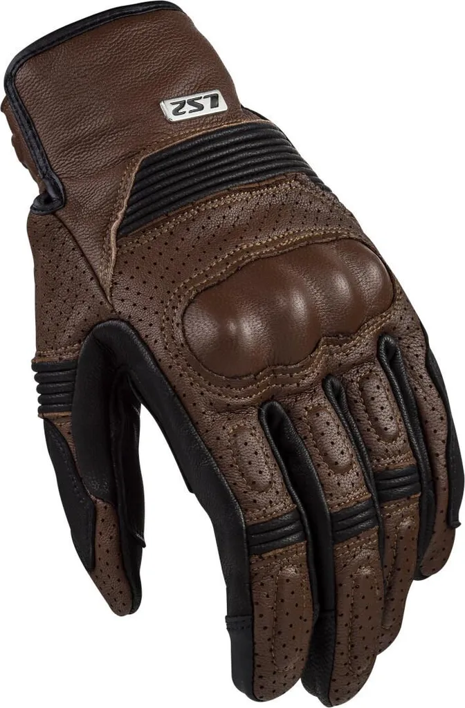 Gants moto LS2 Duster : fini les mains chaudes avec ce cuir perforé S