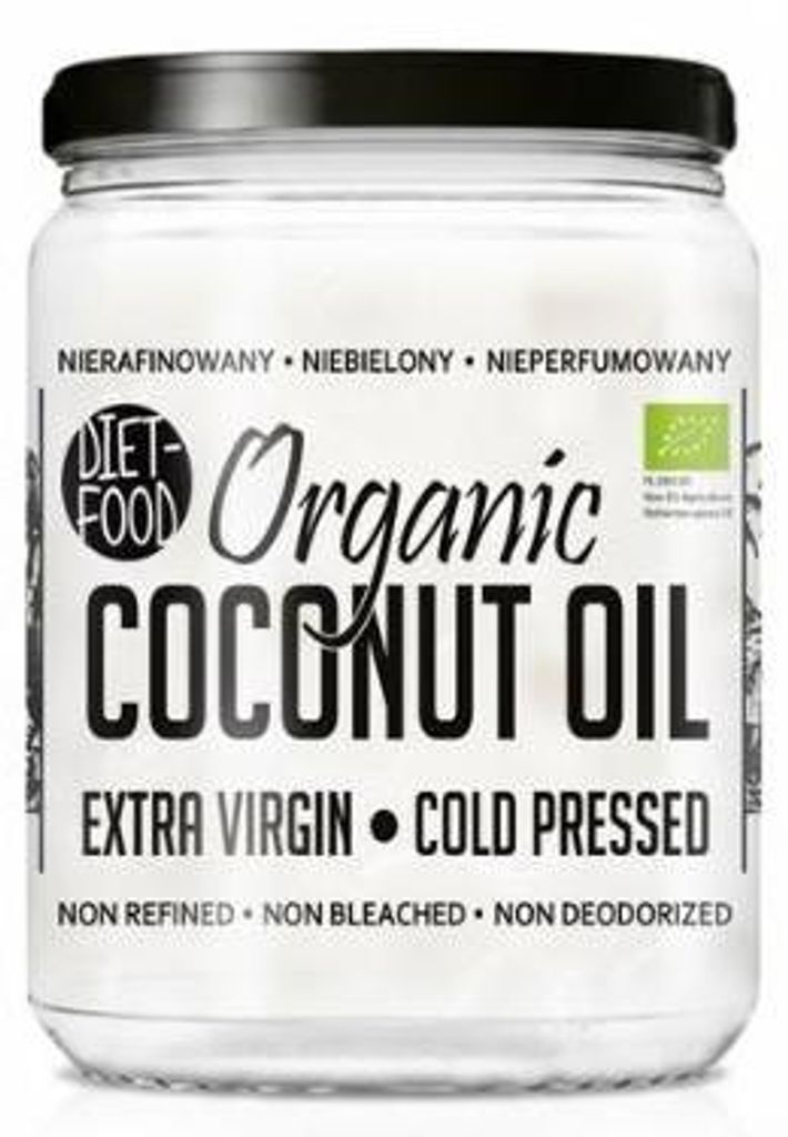 OLEJ KOKOSOWY VIRGIN BIO 500 ml - DIET-FOOD