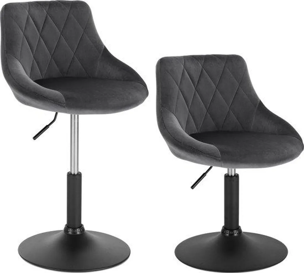 Siège réglable gris foncé 37x27 cm pour atelier, garage ou intérieur