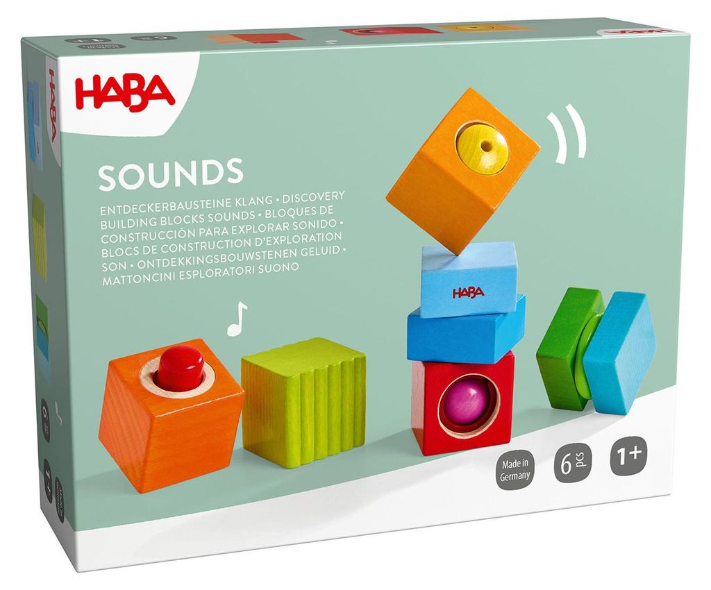 HABA Kleinkindwelt Entdeckerbausteine Klang 2014451001 Produktbild 