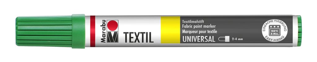 Marabu Textilmarker "Textil Painter" Strichstärke: 2-4 mm hellgrün