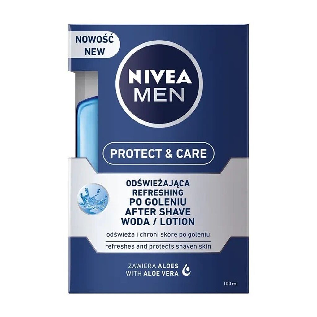 Nivea Men Protect & Care Odświeżająca Woda po goleniu, Zdjęcie produktu 