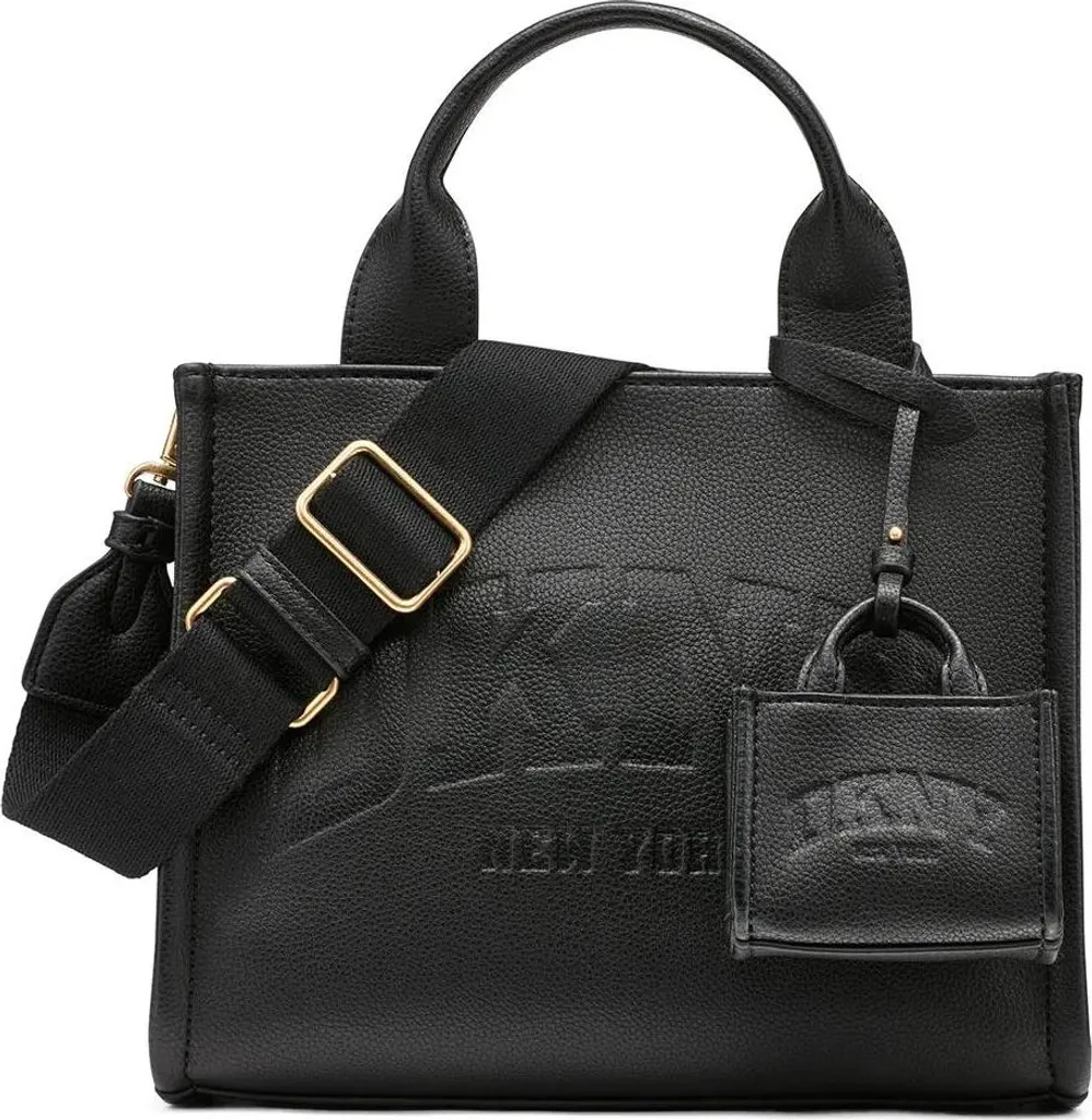 DKNY Hadlee Sm: La Borsa in Tessuto Nero per Mamme che Non Mollano