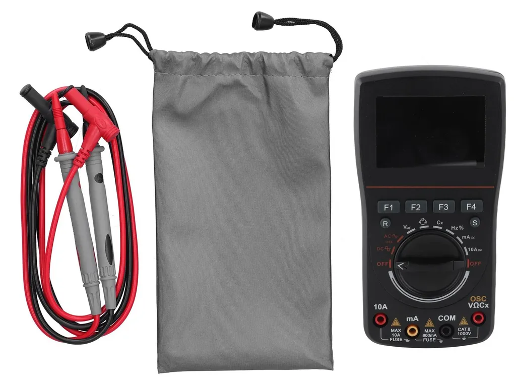 Multimètre oscilloscope portable ET828 Pro avec écran LCD couleur