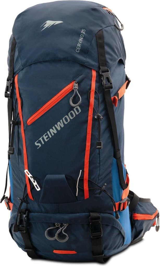 Steinwood Wanderrucksack Herren & Damen 35L - Outdoor-Rucksack, Reiserucksack, Tagesrucksack wasserabweisend mit Regenschutz und Rückenbelüftung