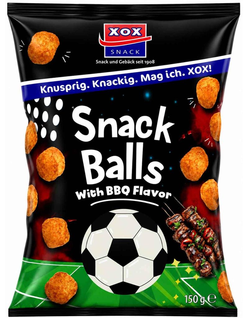 XOX Snackballs BBQ 150g Produktbild 