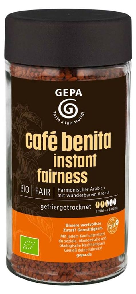 Café Benita - rozpuszczalna kawa ziarnista Arabica100g Zdjęcie produktu 
