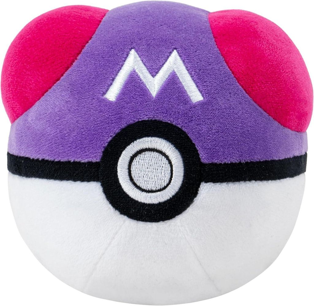 Pokeball Master Ball Pokémon en peluche 12cm Image du produit 