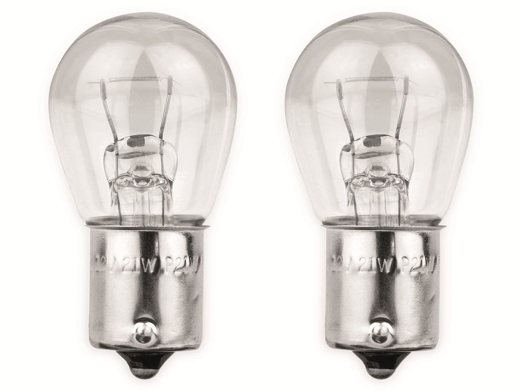 EUFAB koplamp, 12V, 21W, BA15S, 2 stuks Productafbeelding 