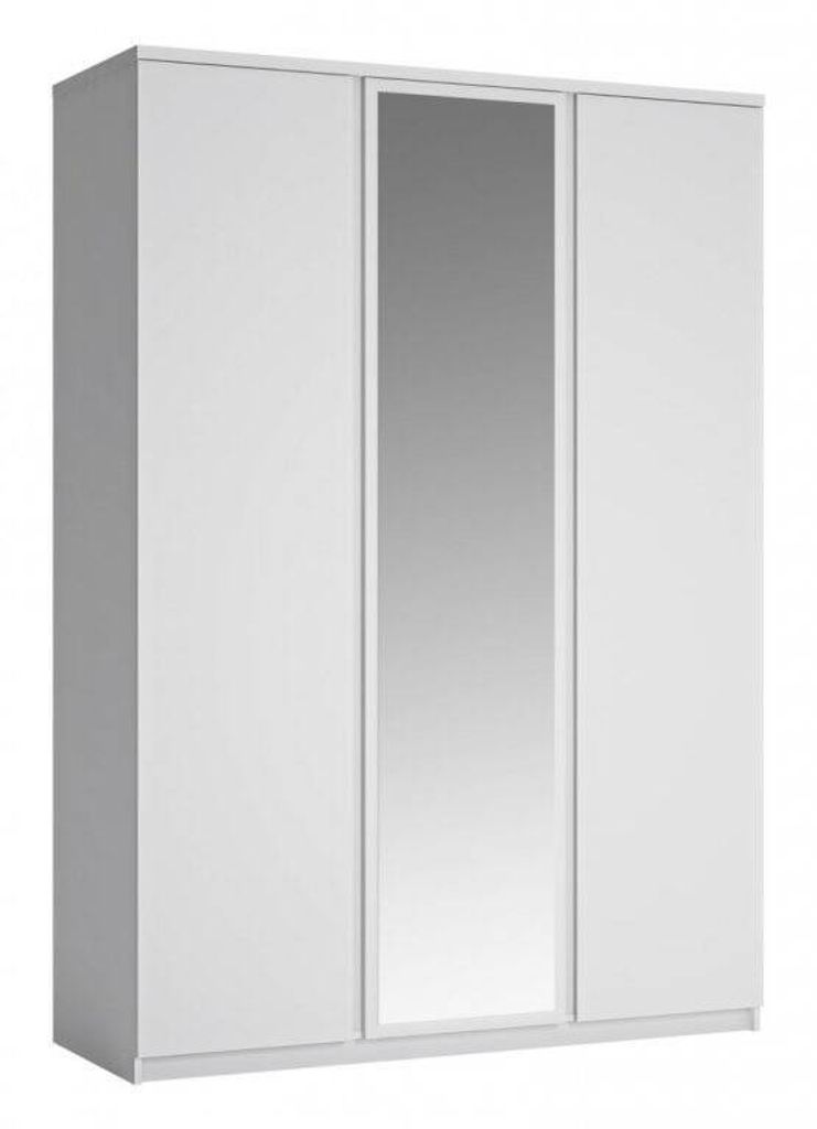 Geräumiger 3-türiger Spiegelschrank für das Schlafzimmer Fribo