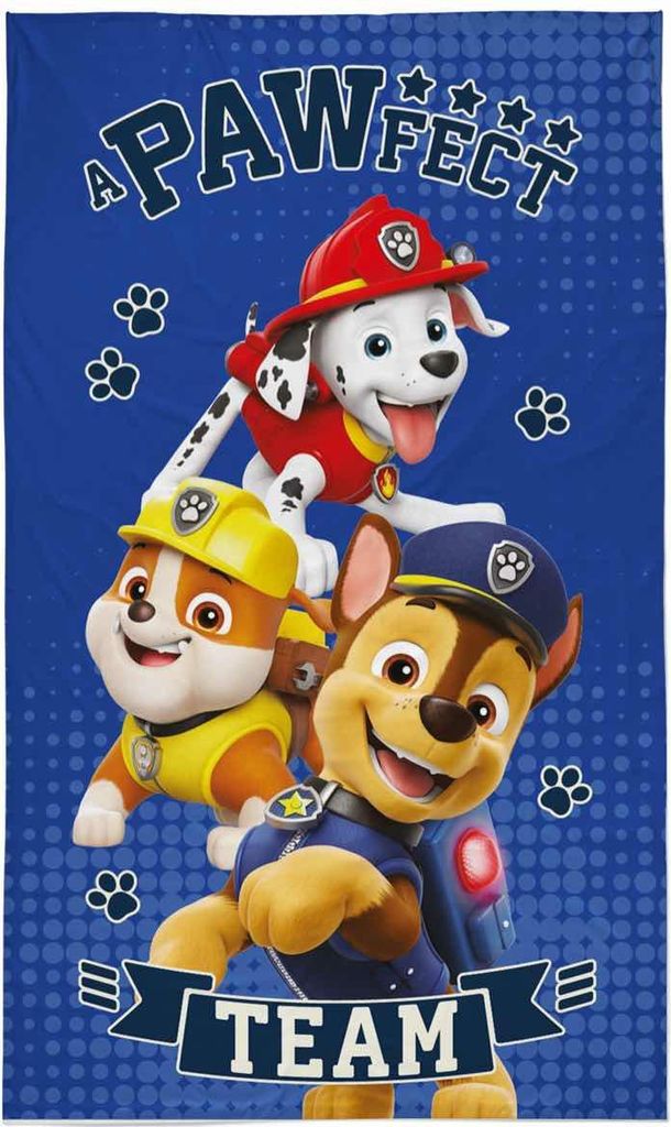 DETEXPOL Asciugamano per bambini Paw Patrol Team Cotone - Immagine del prodotto 
