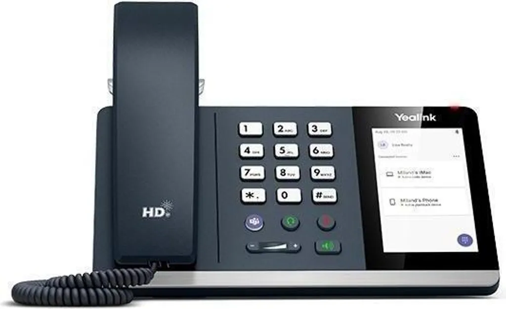 Téléphone de Bureau Yealink MP50 Station de Communication USB Teams